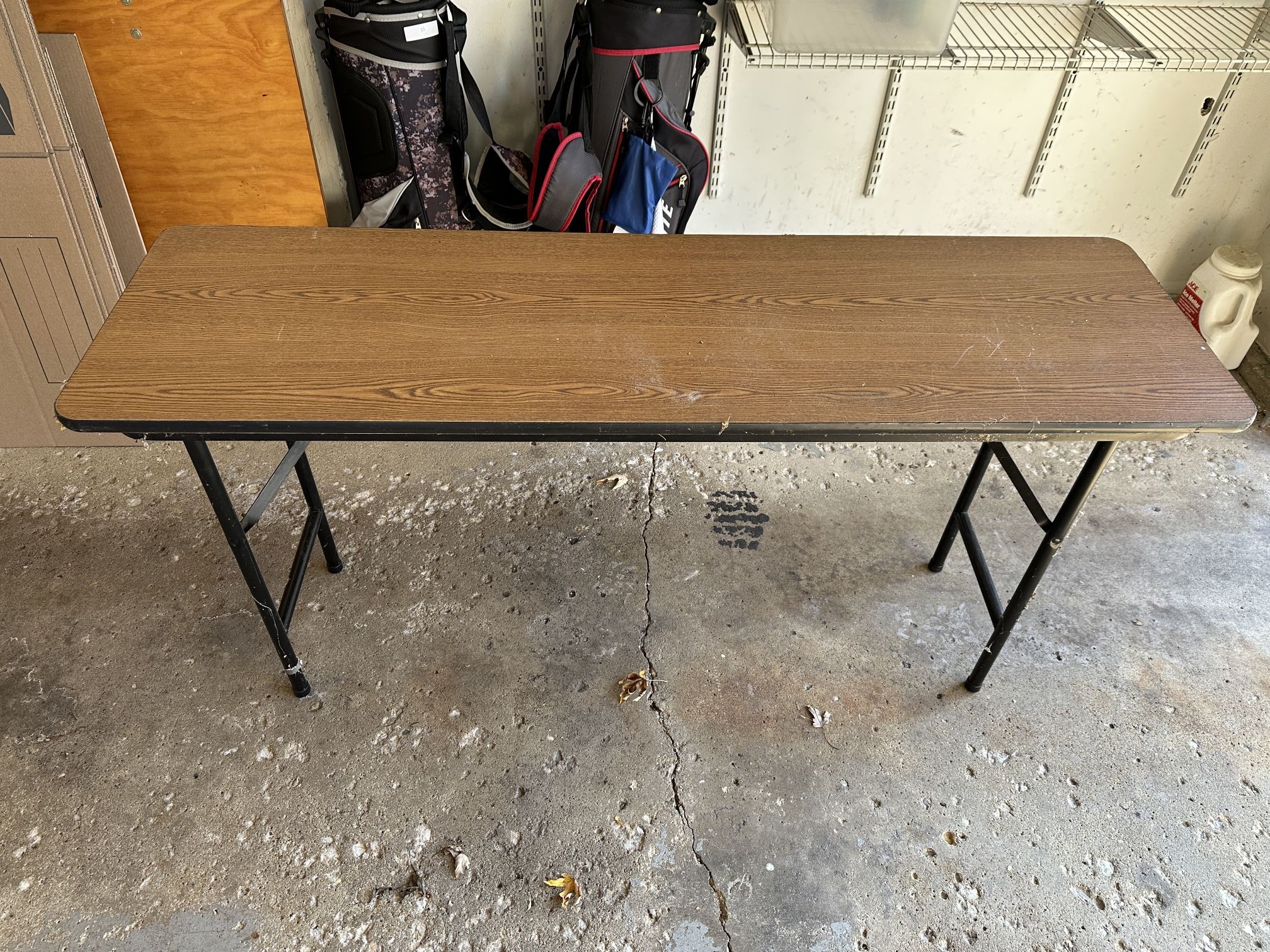 Skinny Folding Table