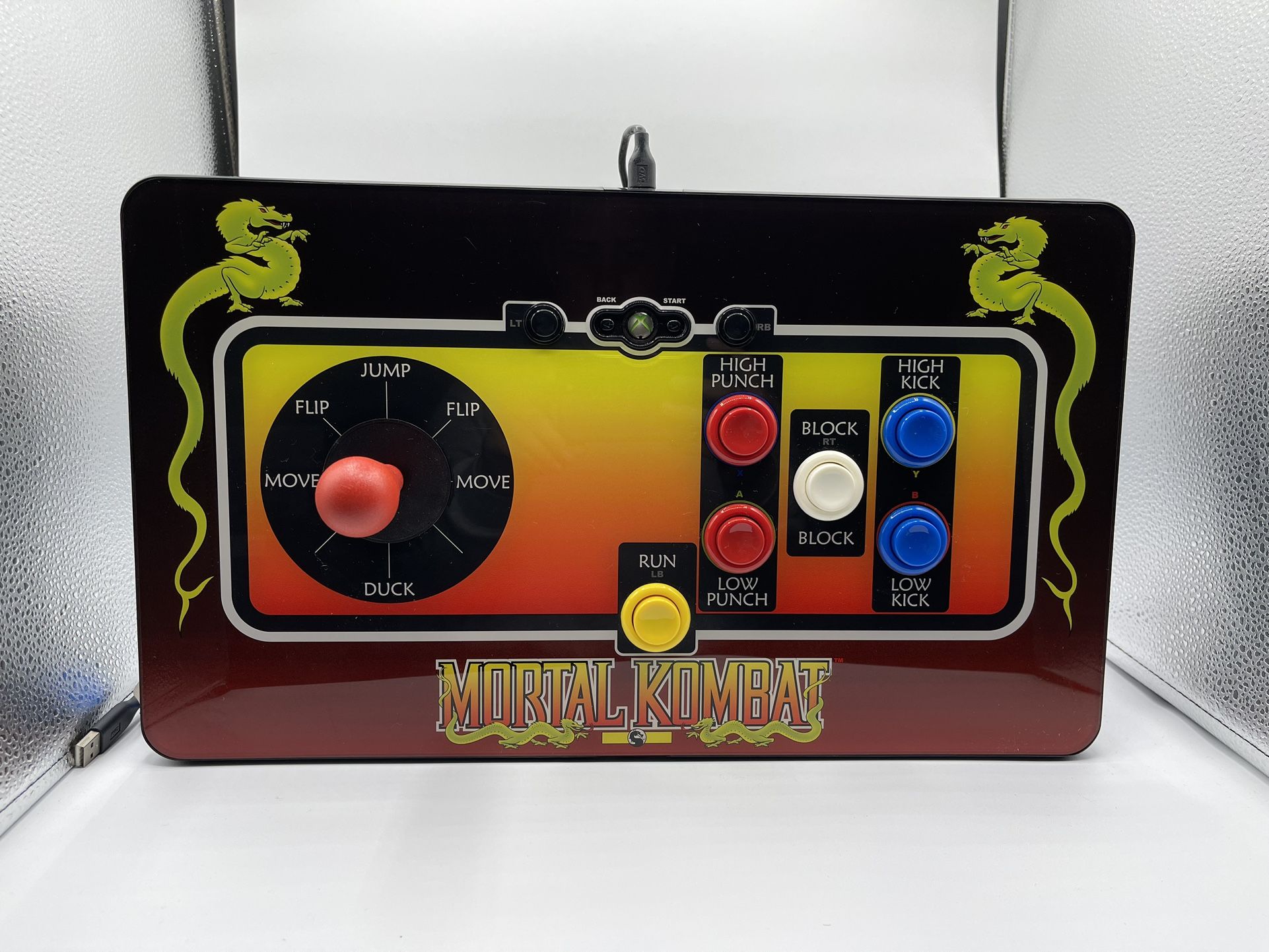 Mortal Kombat Limited Edition Klassic Arcade Fight Stick for XBOX 360 - #0983