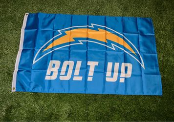 Chargers flag size 5’x3’
