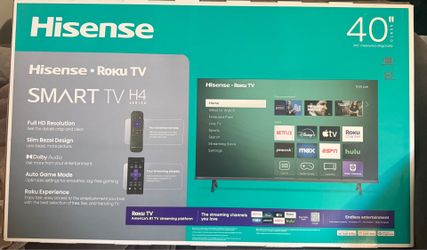 Hisense roku tv 40inc