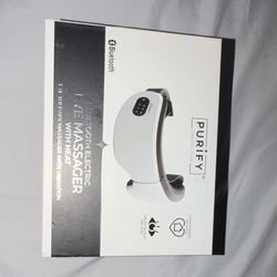 Purify Bluetooth Heat Eye Massager, 180° Folding, Eye Pain & Dry Eye Relief