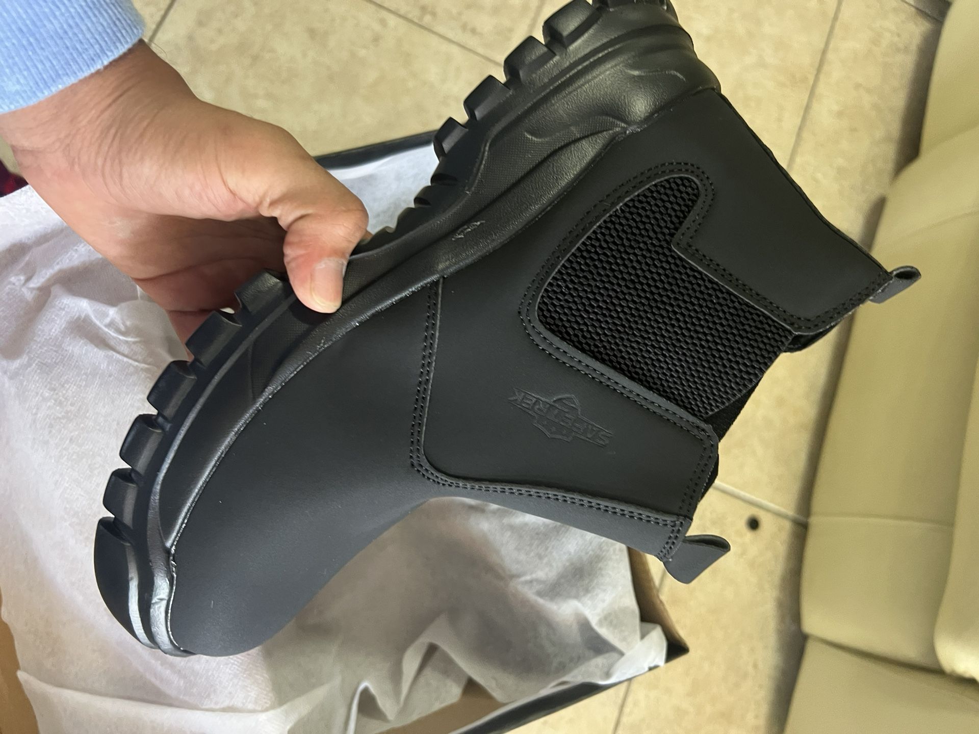 Durable Steel Toe Boots – Comfortable, Slip-Resistant, Built for Tough Jobs
