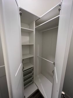 IKEA PAX-Style Corner Wardrobe Closet System – White – Buyer Disassembles & Hauls