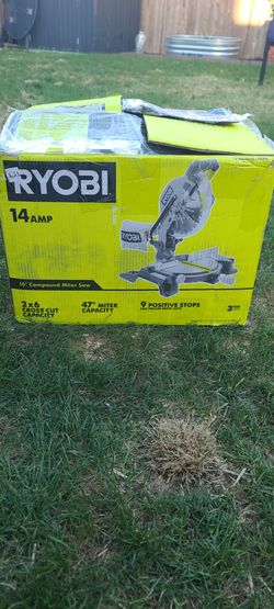 Ryobi 14 Amp 10" Compound Miter Saw
