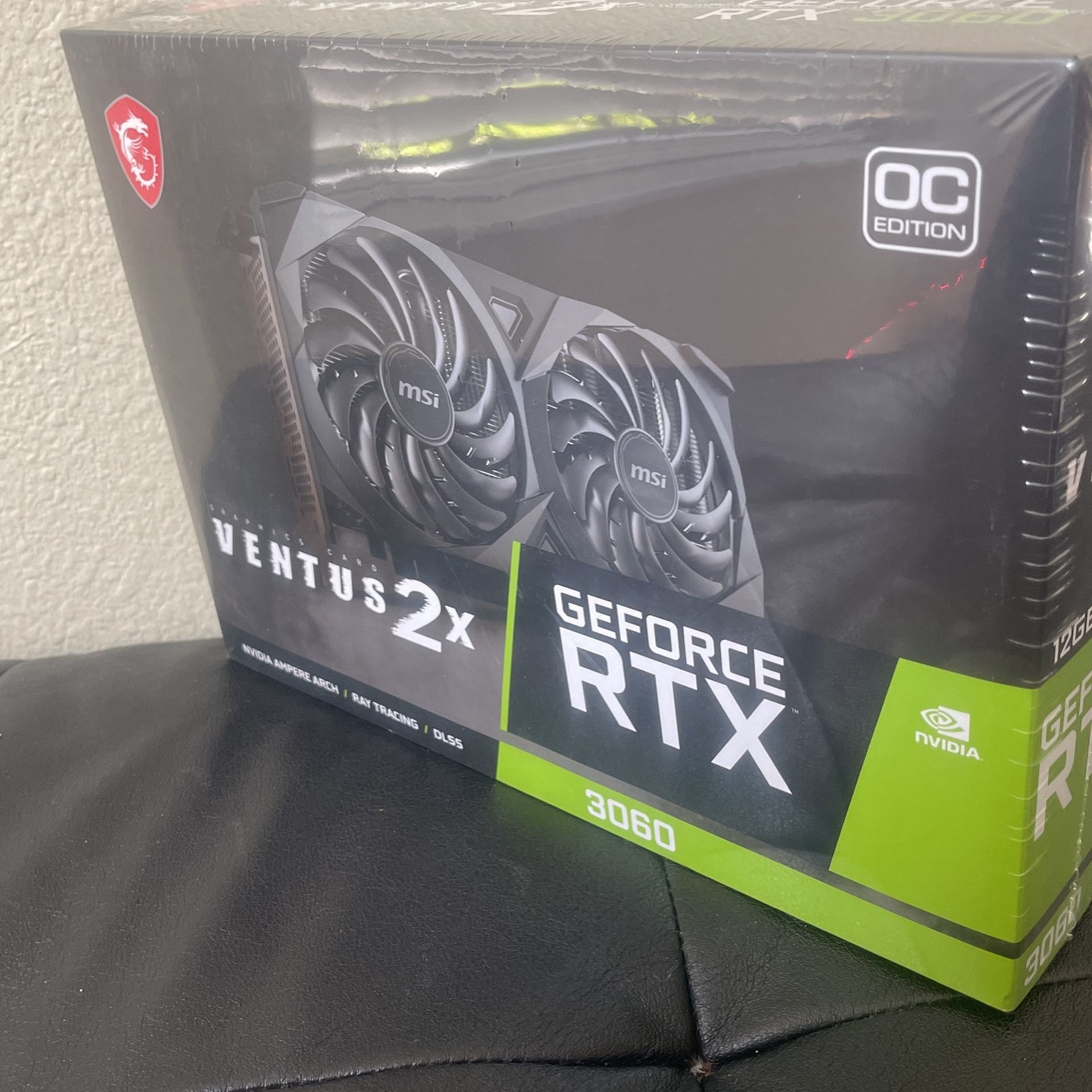 MSI GeForce RTX 3060 Ventus 2X 12G OC, Gaming Graphics Card - RTX 3060