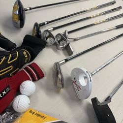 Golf Clubs and Accessories