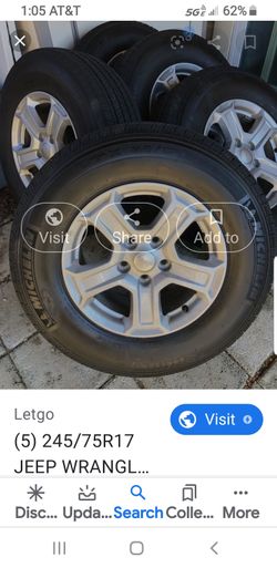 2019 jeep wrangler JL rims