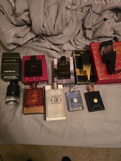 Carolina herrera, Michael Malul, montblanc, versace, aqua di gio