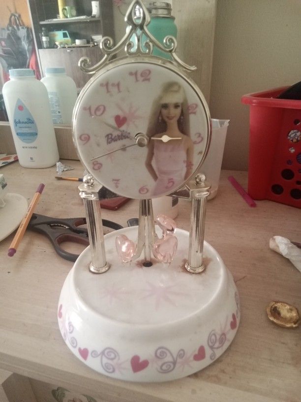 Barbie Clock