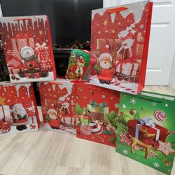Very Big And Colorful Christmas Bags For Sale
