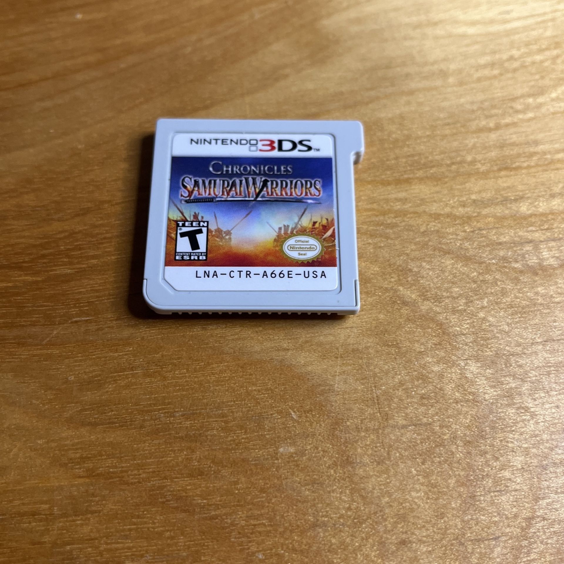 Nintendo 3DS - Samurai Warriors Chronicles