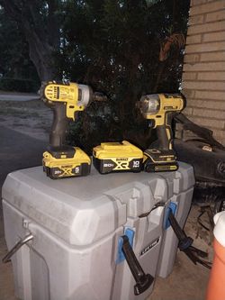 Dewalt Impact Wrenches & 20v 10ah Battery