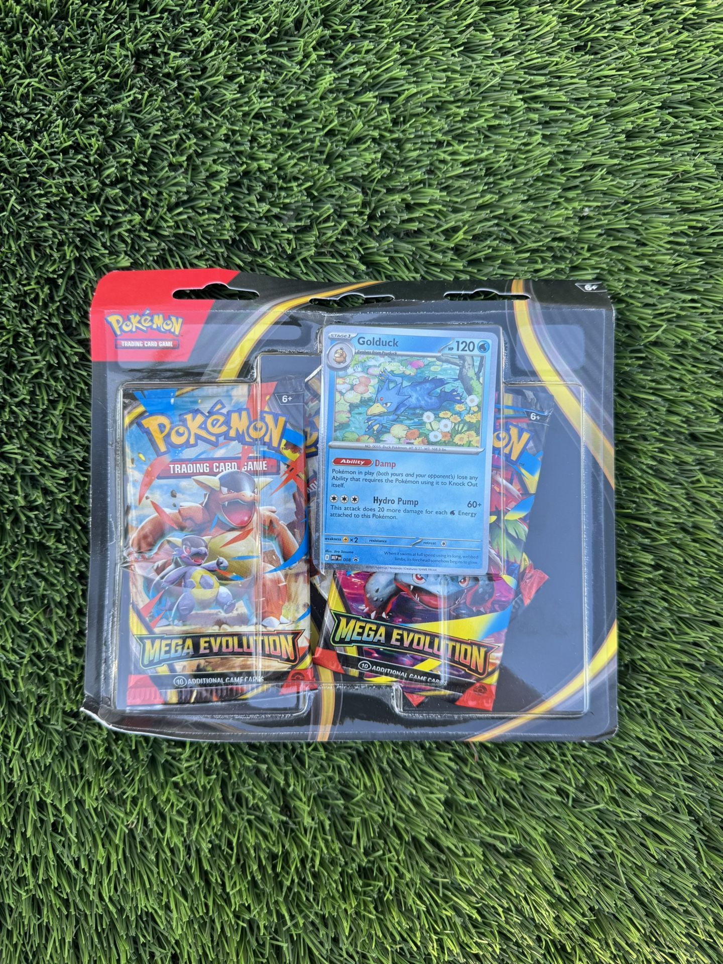 Mega Evolution 3-Pack Blister Golduck