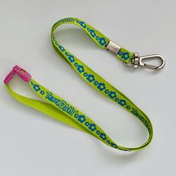 Tamagotchi Connection Green Lanyard Gotchi Gear Pet Pouch Rare Collectible Leash