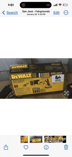 Dewalt 20v Reciprocating Saw Brand New