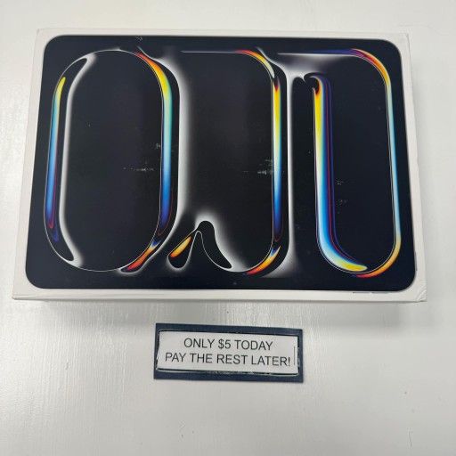 Apple iPad Pro 11 inch With M4 Chip Tablet - Pay $5 DOWN AVAILABLE - NO CREDIT NEEDED