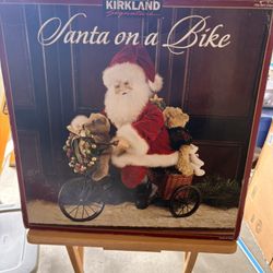 Santa On A Bike