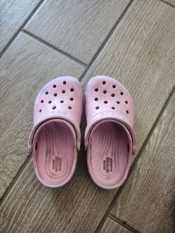 Pink Crocs