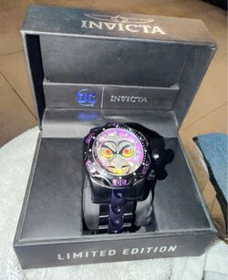 Invicta 33811 Reserve DC Comics Joker *LE/4K* 52mm Black/Purple Venom Watch