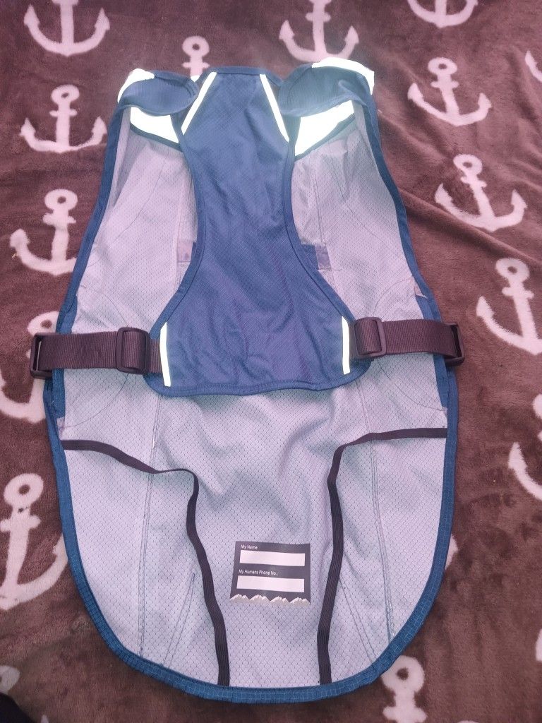 Doggie Reflective Raincoat (Large 28--34")