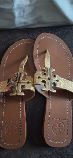 Tory Burch Gold Sandals