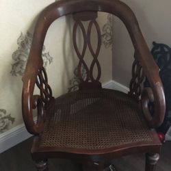 Beautiful Antique Brown Chair
