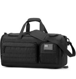 Military, backpack , Tactical duffle bag, travel, gym, sports, duffel, backpack, military, backpack with shoes, compartment, and wet pocket,Tactical,