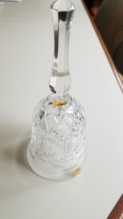 VTG Lead Crystal Bell from Italy