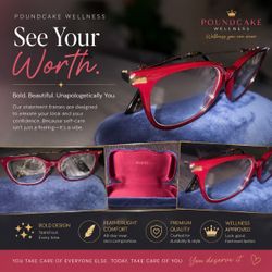 Gucci Cat-Eye Eyeglasses Red and Black
