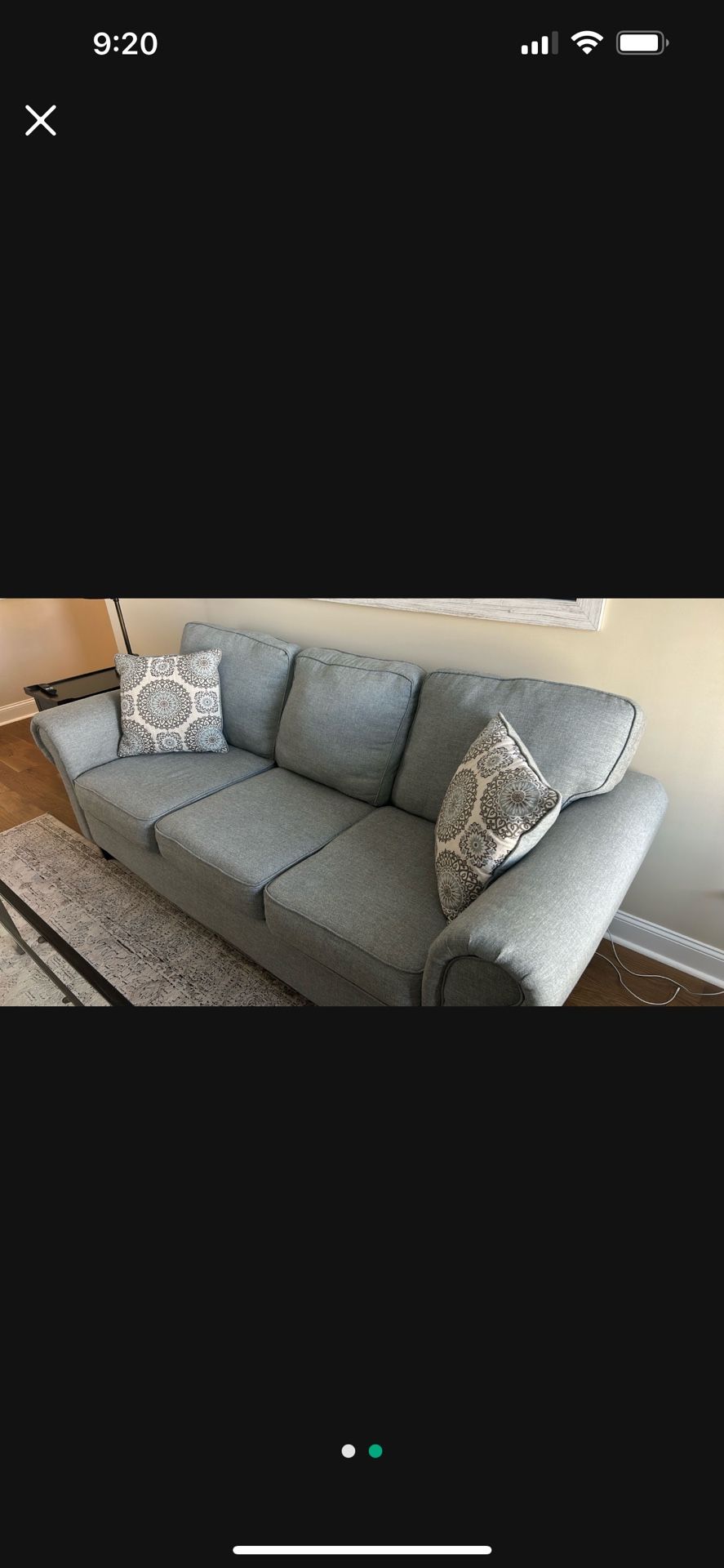 Sofa 7’ 8” Long Good Condition