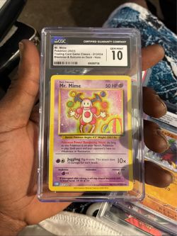 Hawlucha CGC 10 Gem Mint Pokémon Japanese Shiny Rare Holo