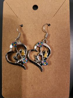 Cheerleader Earrings $5 Each. 2 Styles Available