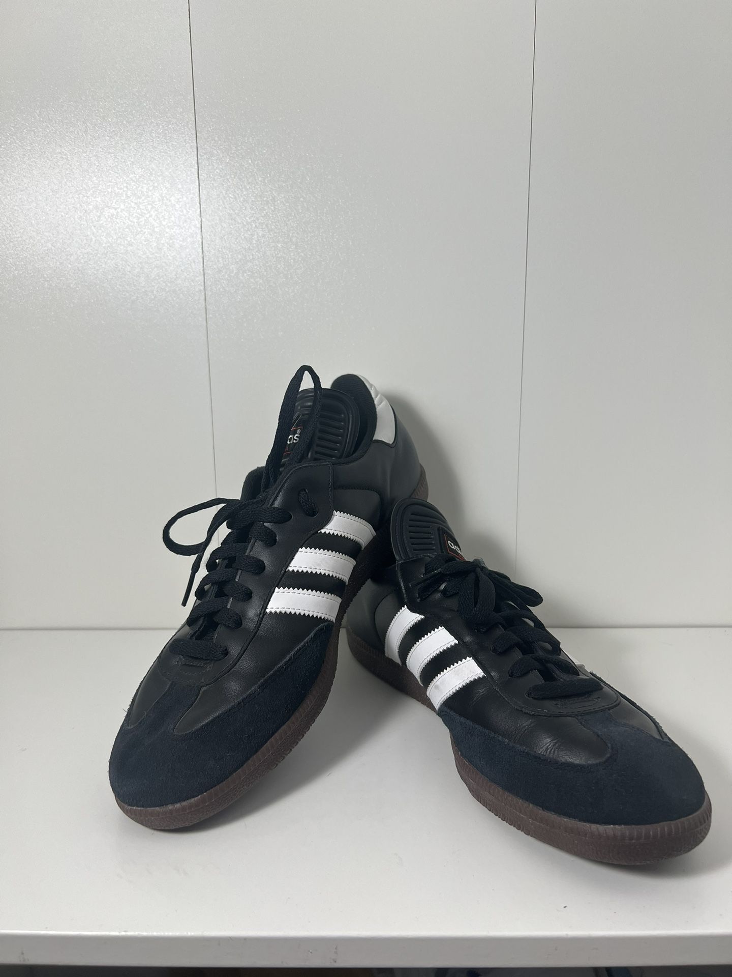 mens adidas samba black leather