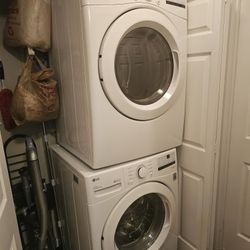 Washer & Dryer LG Front Loading