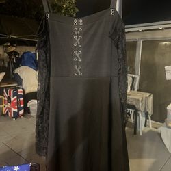 Witch Costume Dress And Hat