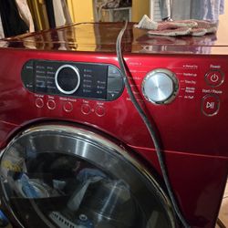 Samsung Gas Dryer on a Pedestal 