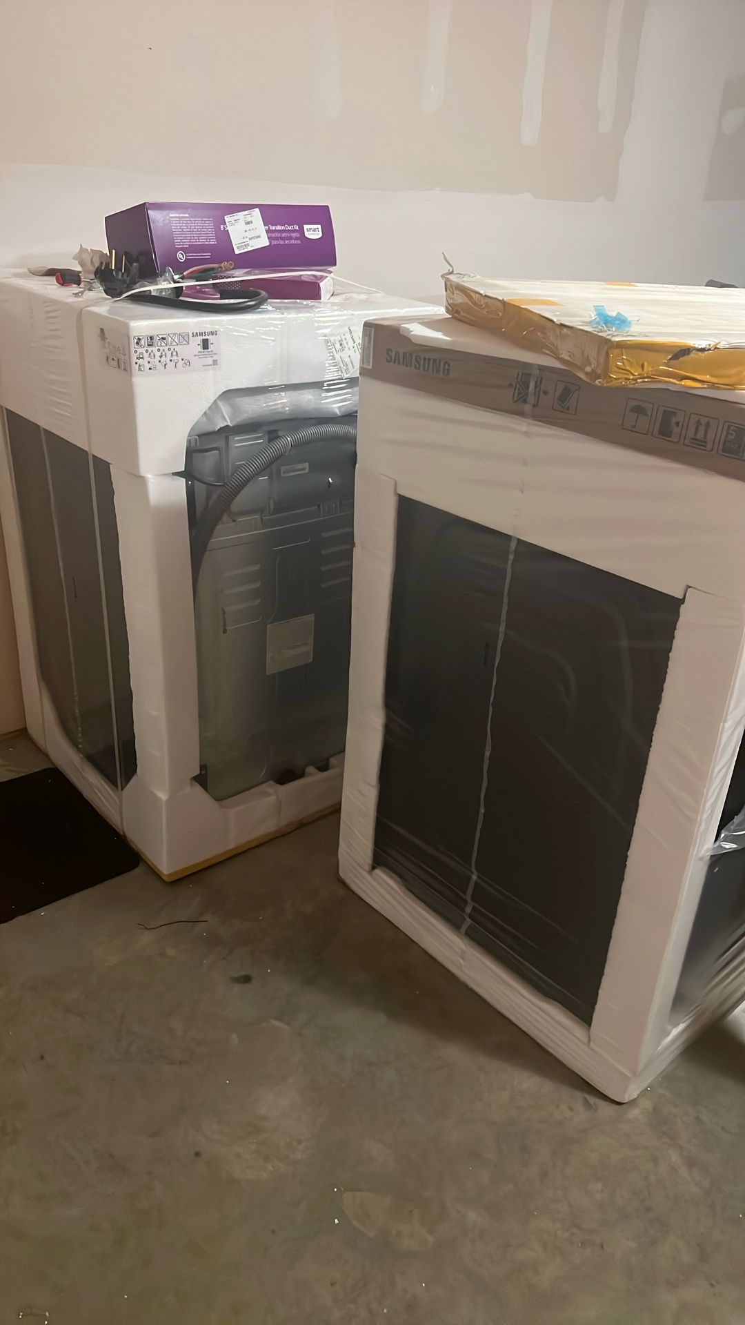 Samsung washer and dryer