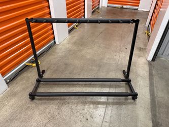 9-Guitar Folding Rack Stand