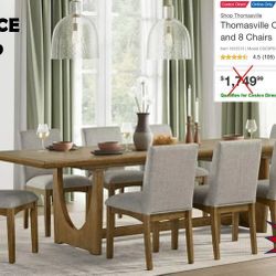 Dining Set  9 Pc New