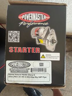 Powermaster starter