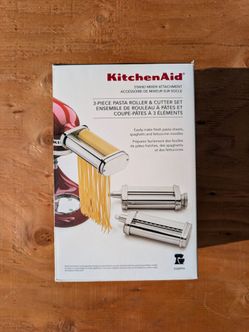 Kitchen Aid, 3-Piece Pasta Roller & Cutter Set