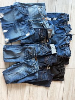 7 pairs of jeans lot