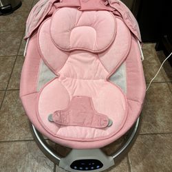Pink Infant Baby Swing