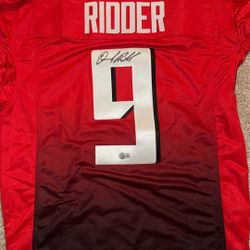 Desmond Ridder Signed Jersey