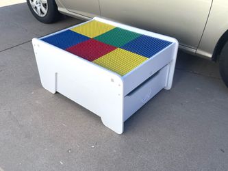 Kids Kidkraft Reversible Top Activities Table w/ Roll Out Storage Drawer