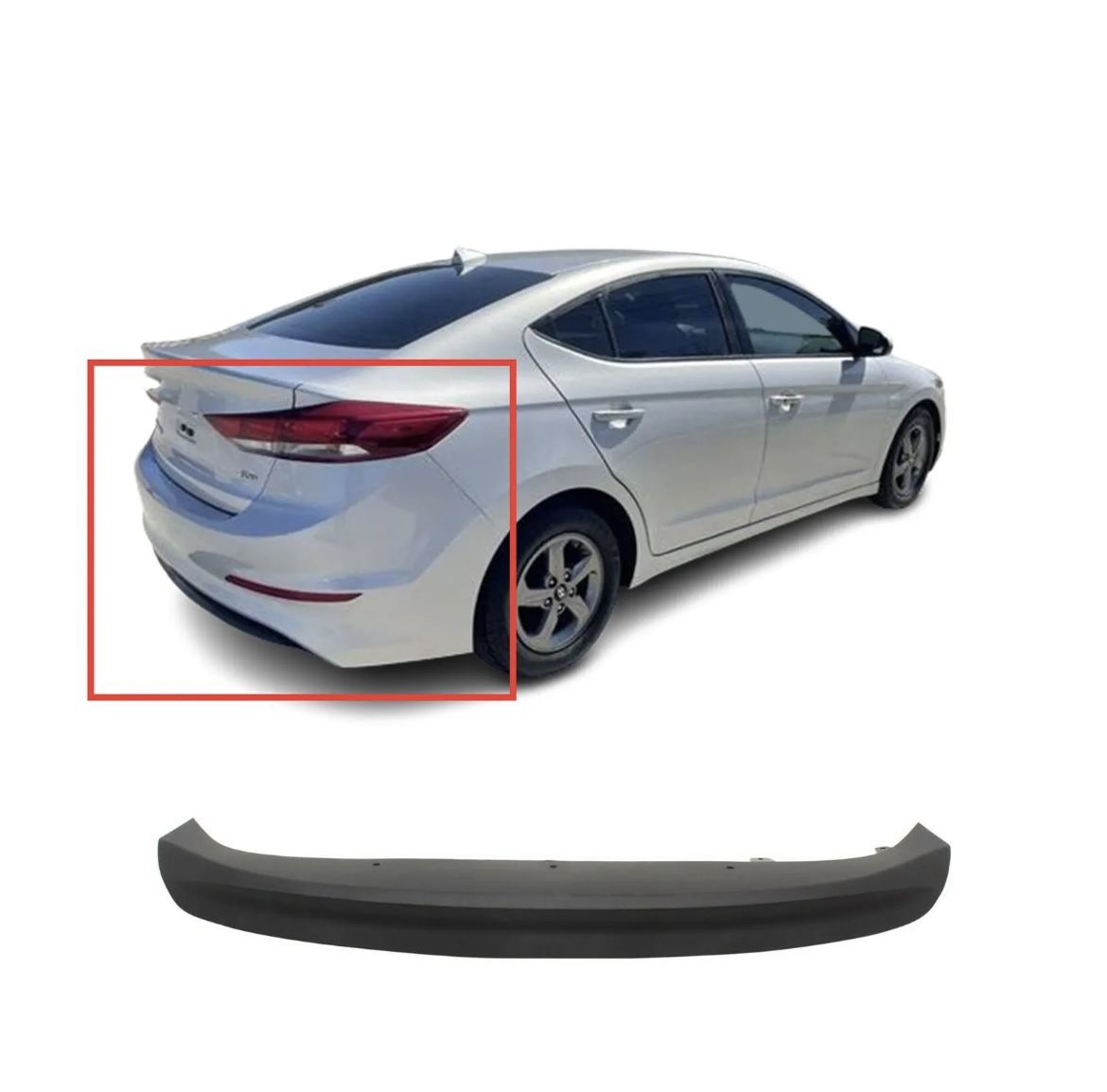 Rear Bumper Hyundai Elantra 2018 Used 