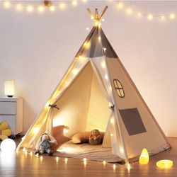 Toddler Teepee For Kids Tent Play House 