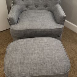 Chair/Ottoman 