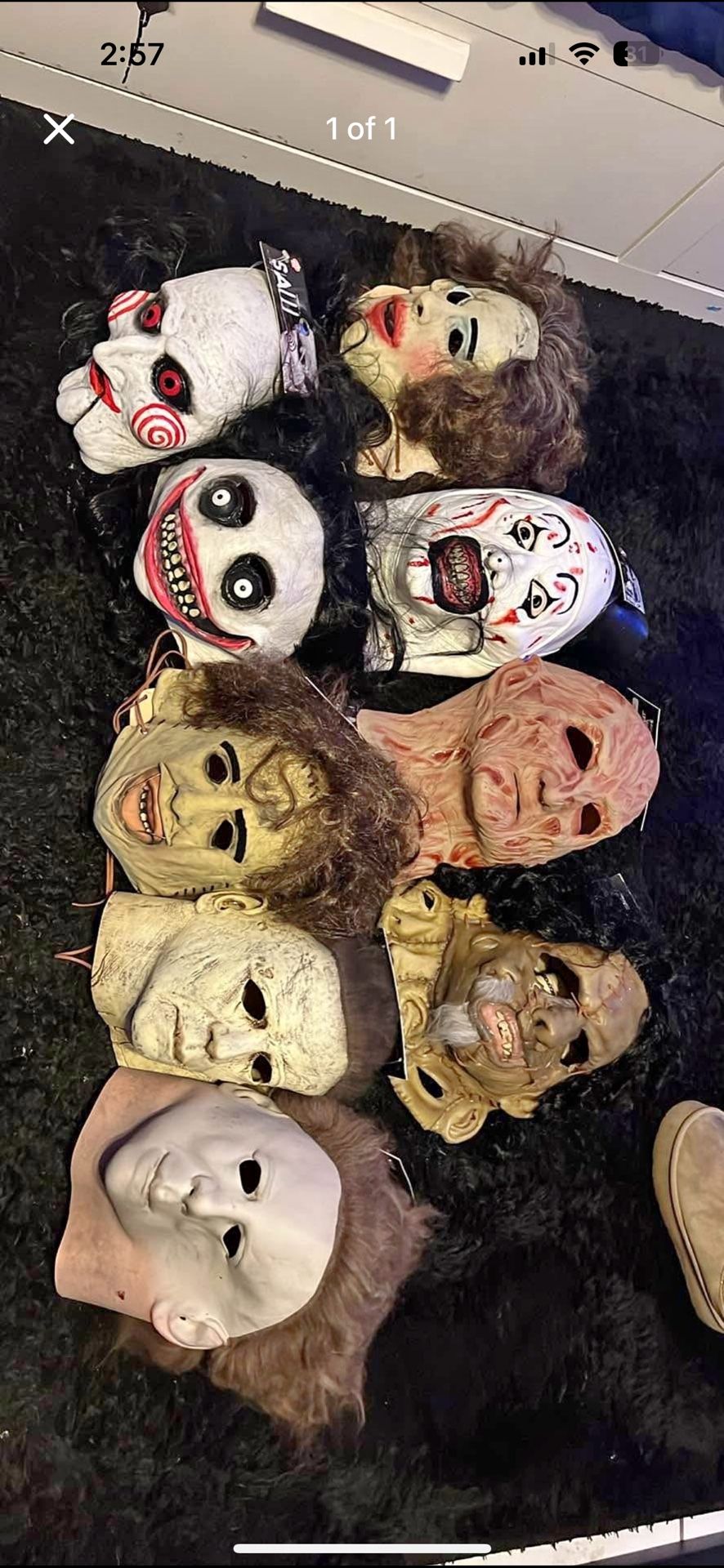 Halloween Mask 45 Each