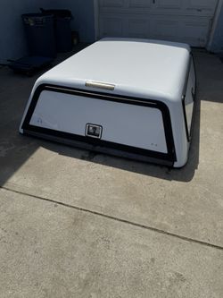 ARE Camper Shell White Whit Side Doors Long Bed 2015/2021 Chevy Colorado & GMC Canyon 